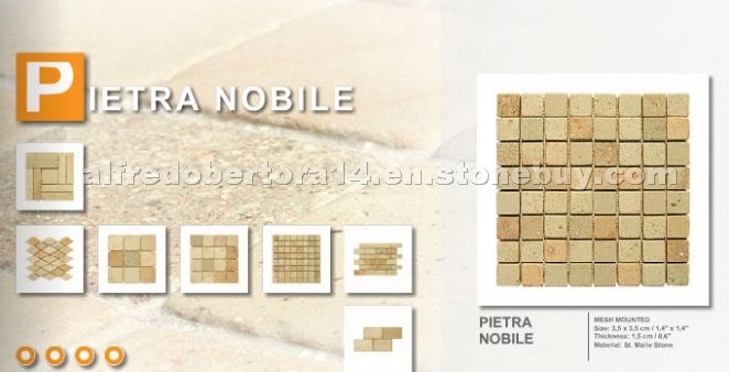 Pietra Nobile Mosaic Tiles