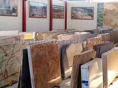 Wide selection: marble, granite