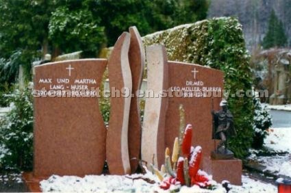 Granite Wanga Family gravestone