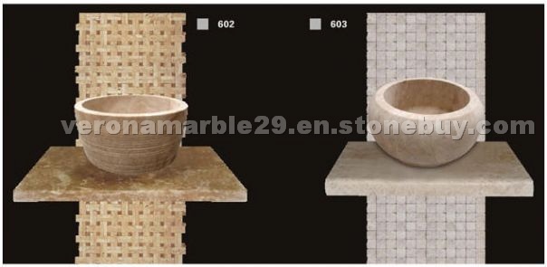 Travertine Sinks