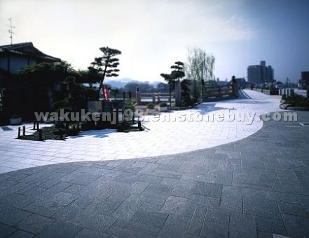Grey Basalt Landscaping Pattern