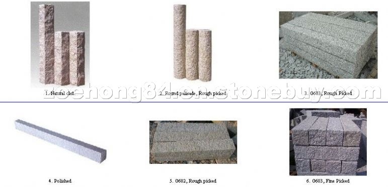 Palisade Stone, Kerbstone, Landscaping Stones