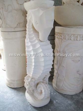 White Sandstone Statue