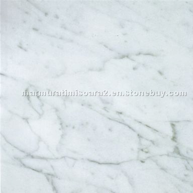 Bianco Carrara marble tiles