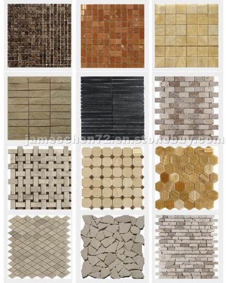 Marble and Travertine Mosaic
