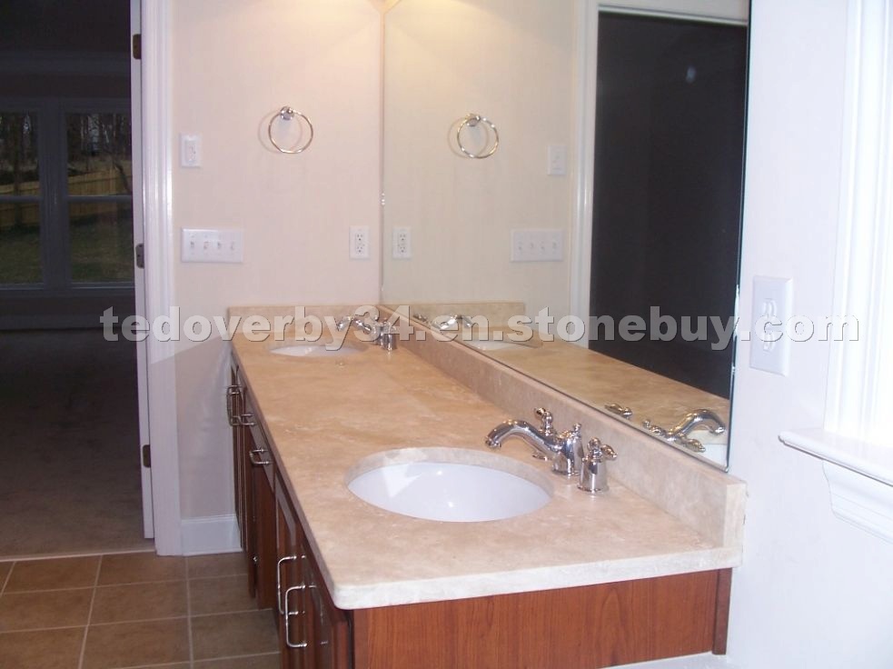 Durango travertine vanity top