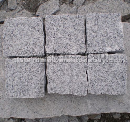 G603 Light Grey Cube Stone