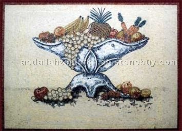 Wall mosaic work