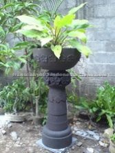 Lava Stone Flower Pot