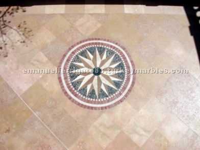 Travertine Medallion