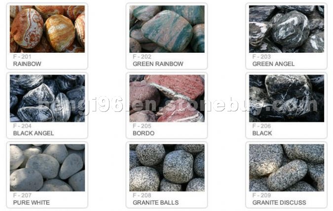 Tumbled Natural Pebble Stones