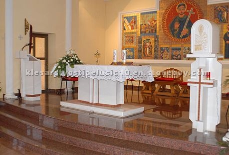 Altars and church interiors