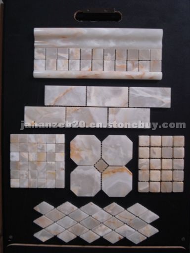 White Onyx Mosaic
