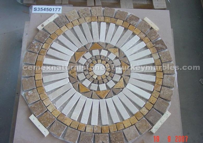 Travertine Medallion