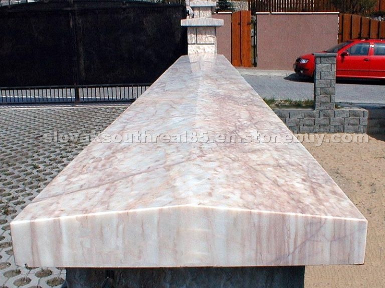 Marble Pier Caps, Parapets