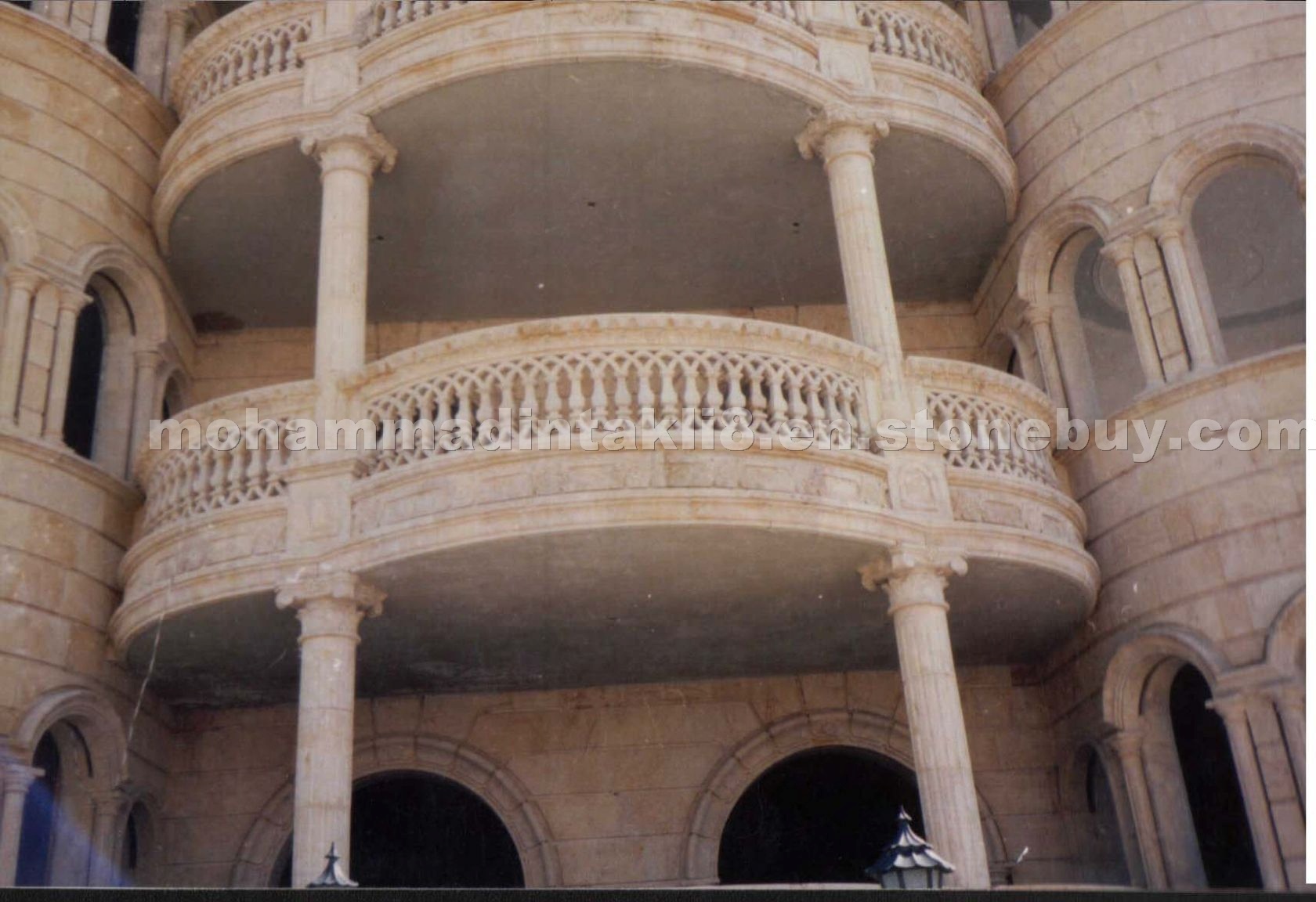 Sandstone Balustrade
