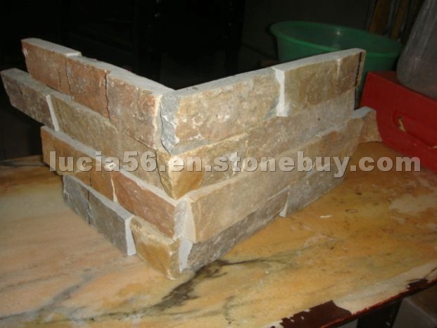 Natural Slate Ledge Stone Corner