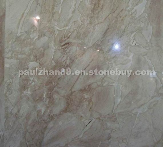 Daino beige marble slab, imported marble