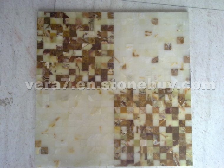 Multicolor Green Onyx Mosaic Multicolor Green Onyx Mosaic