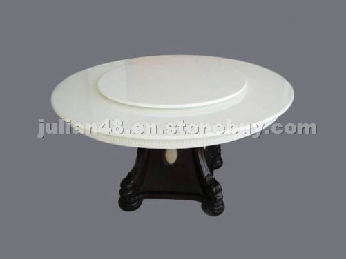 Crystallized glass stone tabletop