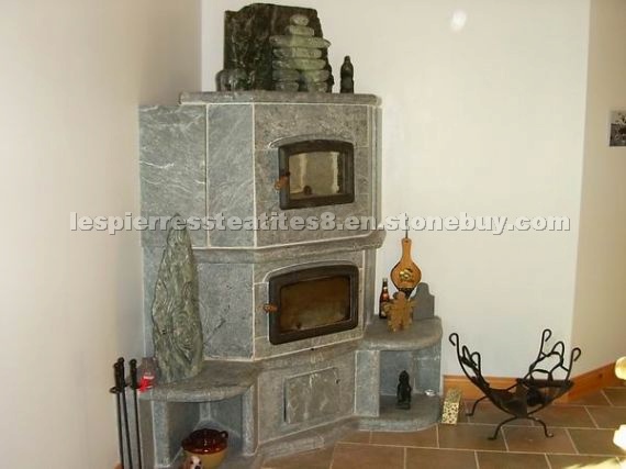 Soapstone Fireplace