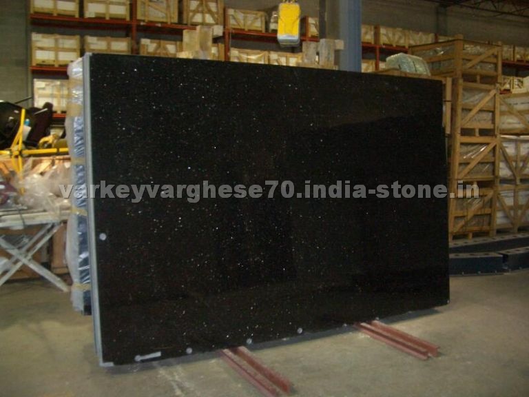 Granite Black Galaxy rock land for sale