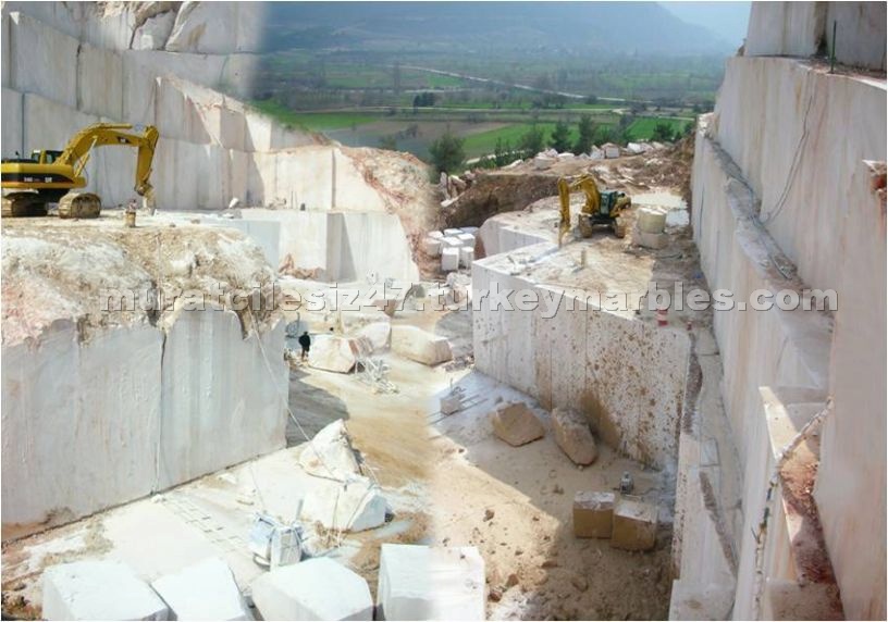 Beige Marble Quarry