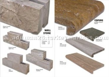 Travertine Pool Coping
