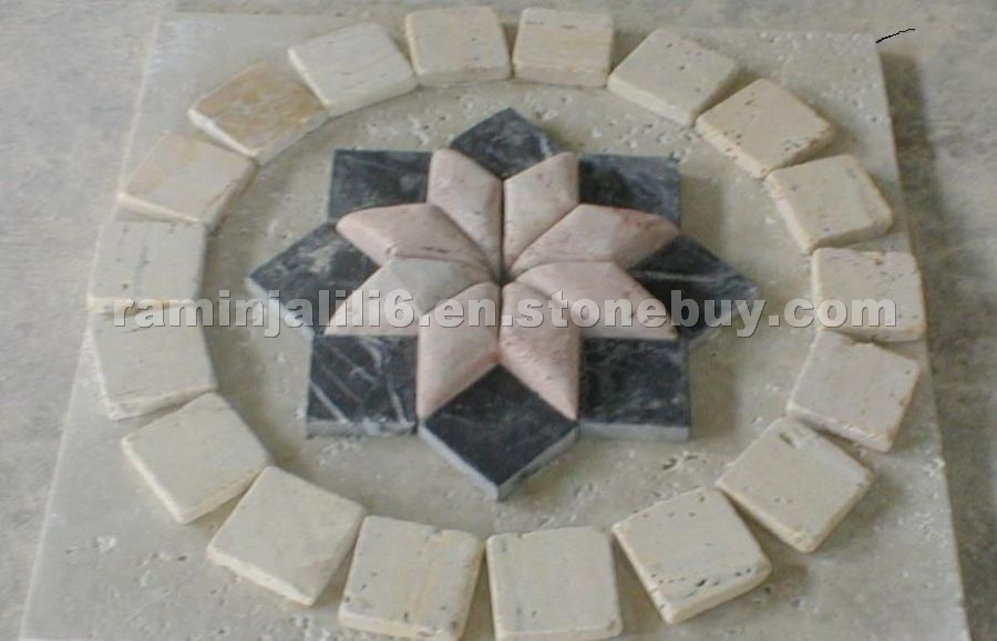 Persian Travertine Medallion Persian Travertine Medallion
