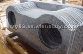 Prefabricated countertop, granite top