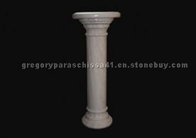 Column -Volos pink marble