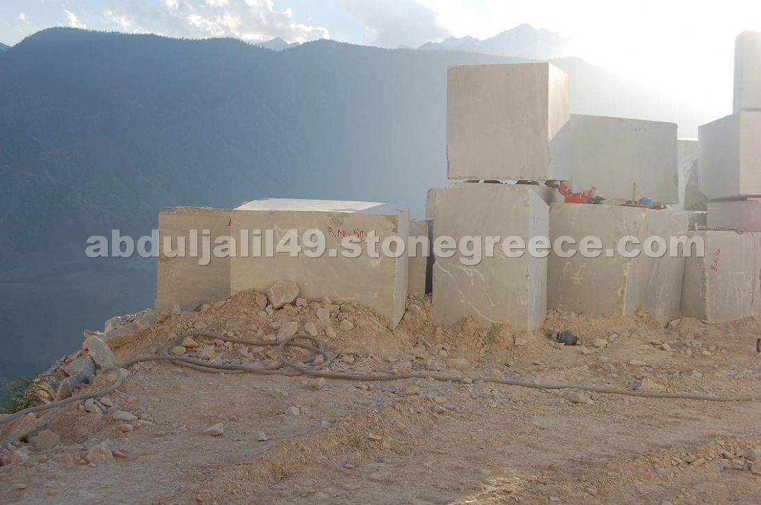 White Marble Blocks