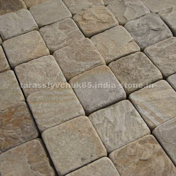 Yellow Sandstone Cobble