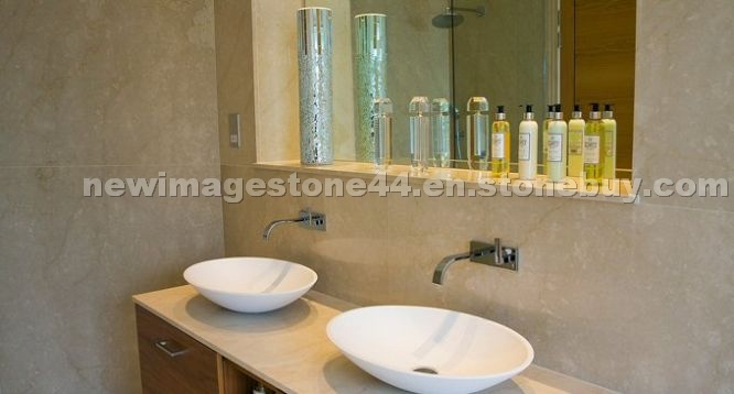 Bottocino Marble to vanity and walls