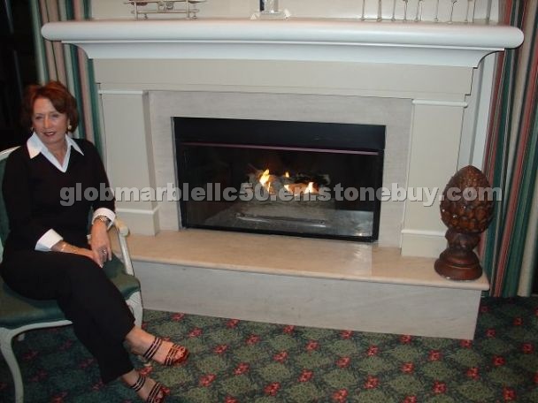 Quartz stone Fireplace