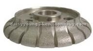 Vacuum brazed diamond grinding wheel