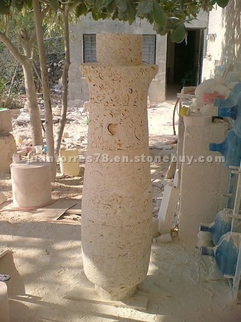 Mexican Shellstone Column