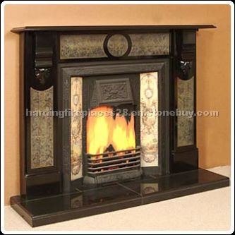 The Damascus Slate fireplace-San Remo slate