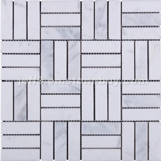 Stylish marble mosaic