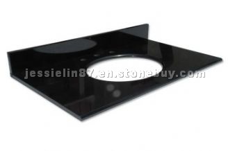 Black vanity tops