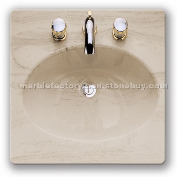 Malibu Sink - Cultured marble