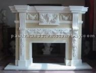 Marble Fireplace Mantel
