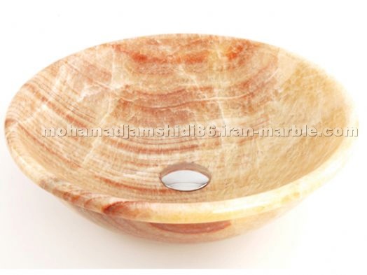 Natural stone sink