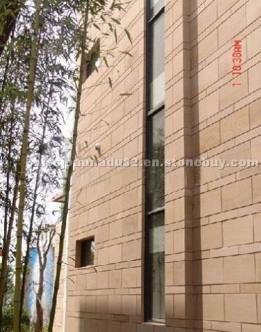 Sandstone cladding project Sandstone cladding project