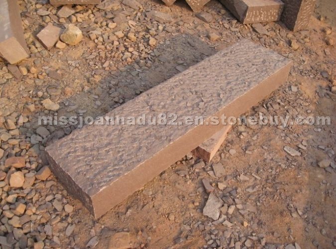 Purple sandstone palisades Purple sandstone palisades