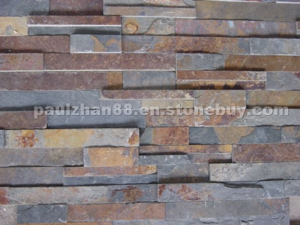 rusty culture slate, cultural slate stone