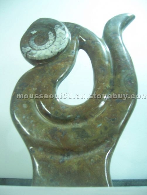 Artifacts, Handcrafts in Fossile Brown marble