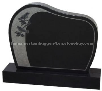 Black Granite Headstone