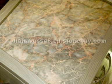 Marble Tables and Shelves