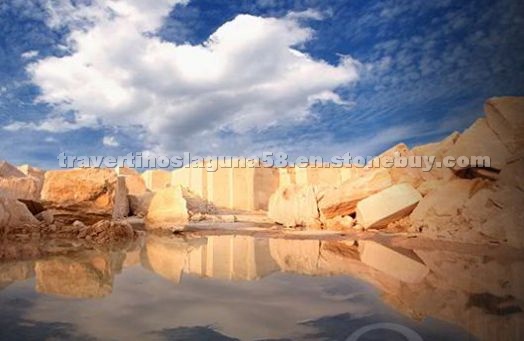Mexican Travertine Blocks from Own Quarry
